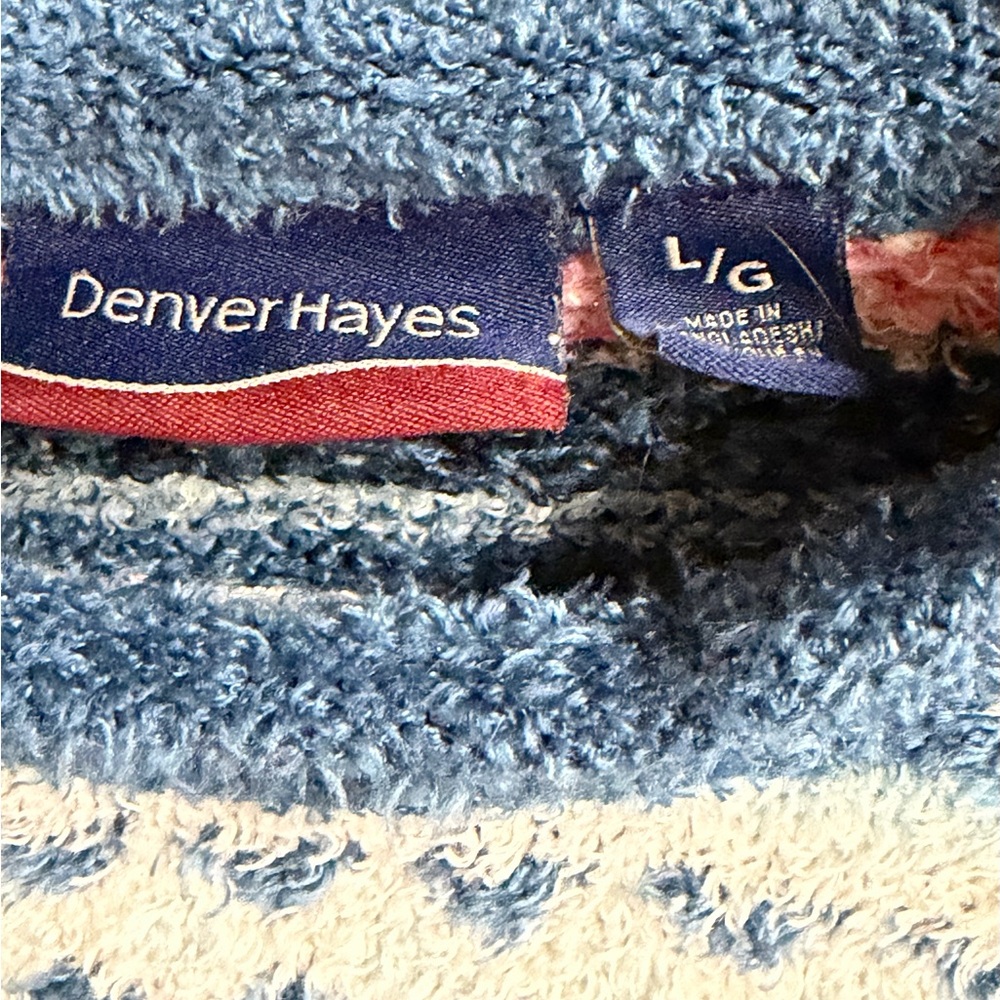 Denver Hayes Blue Crewneck Sweater - Picture 5 of 6